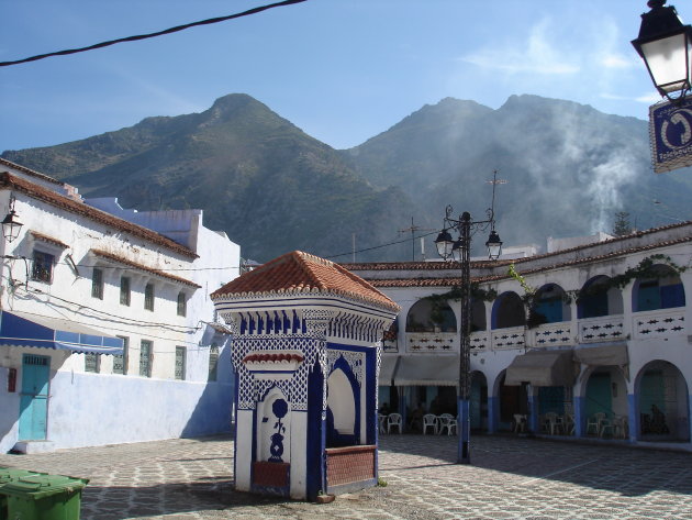 Pleintje in Chefchaouen