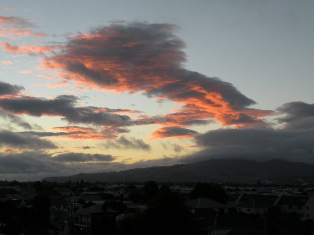 lucht boven Wanaka