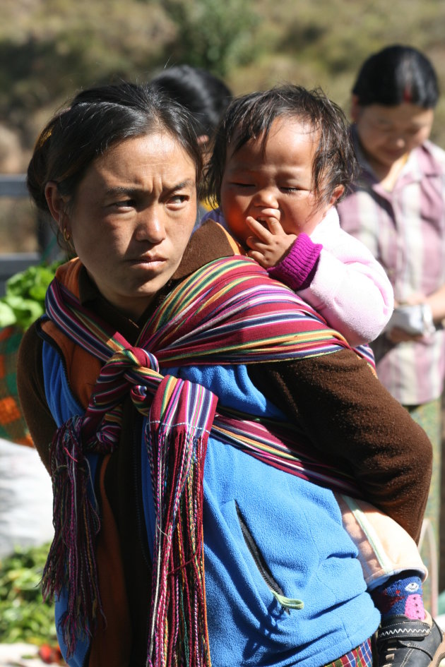 weekendmarkt in Thimphu