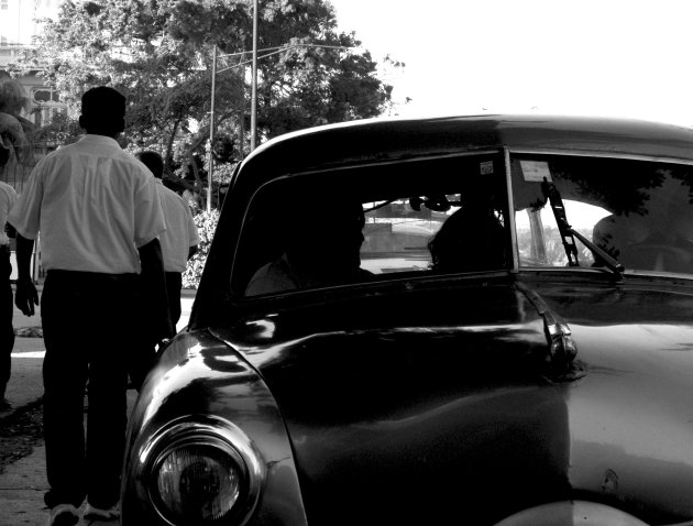 Kleurig Cuba in zwart/wit