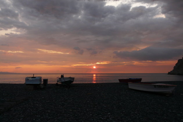 Zonsondergang in Cap Corse