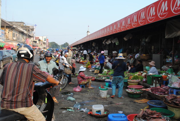 Markt in Battambang