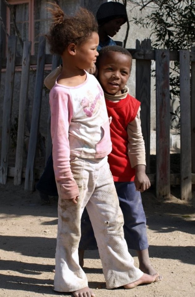 Kids uit township