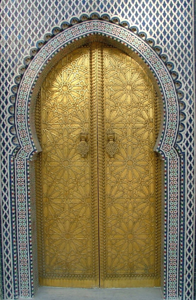 Gouden deur