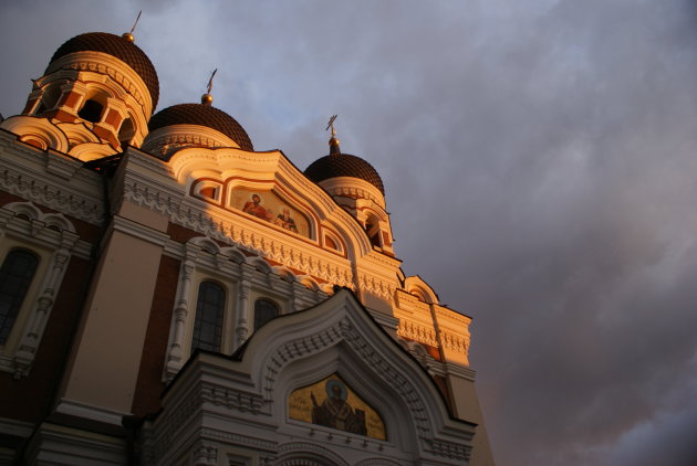 De ortodoxe kerk in Tallinn