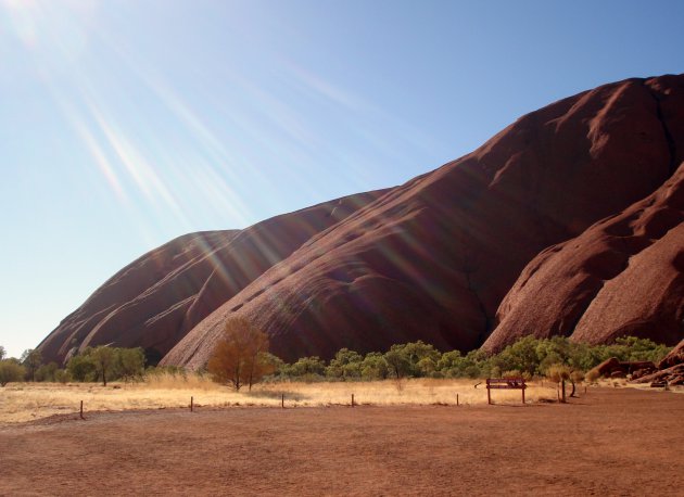 Sun- Kissed Uluru