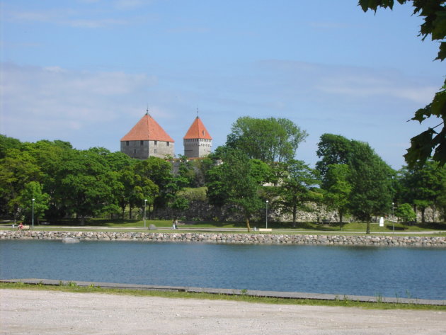 Kasteel in de hoofdplaats van Saaremaa