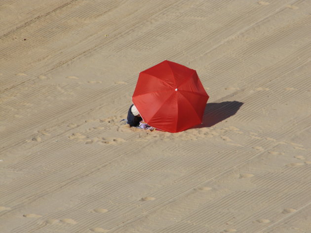 stilleven op het strand