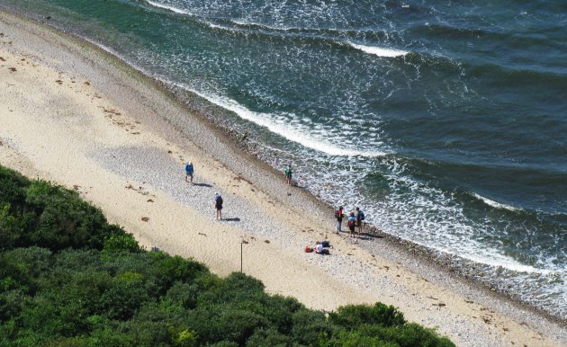 Hiddensee rotsen