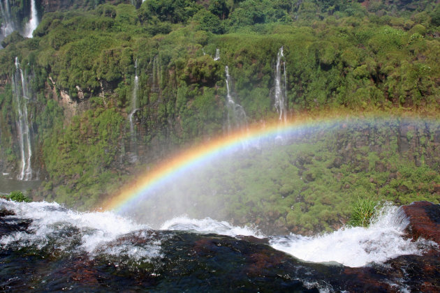 Iguazu regenboog