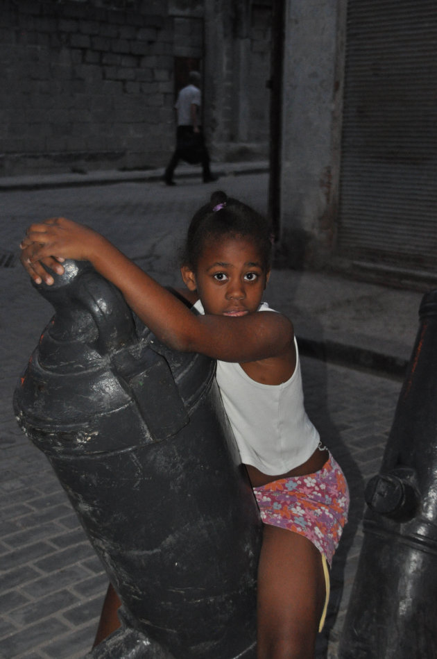 Meisje in Havana