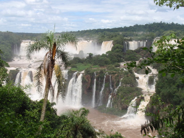 De Braziliaanse kant van de Iguassu Falls