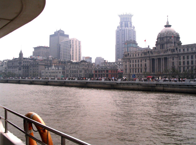 De Bund aan de Huangpu rivier