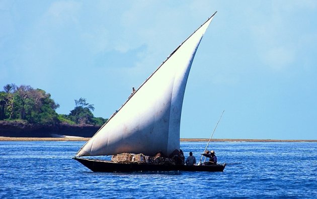 VISSERS VAN WASINI EILAND.