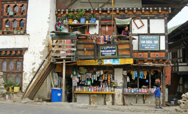 Bhutanese winkel van Sinkel