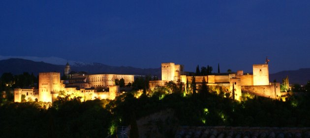 Uitzicht over Alhambra 