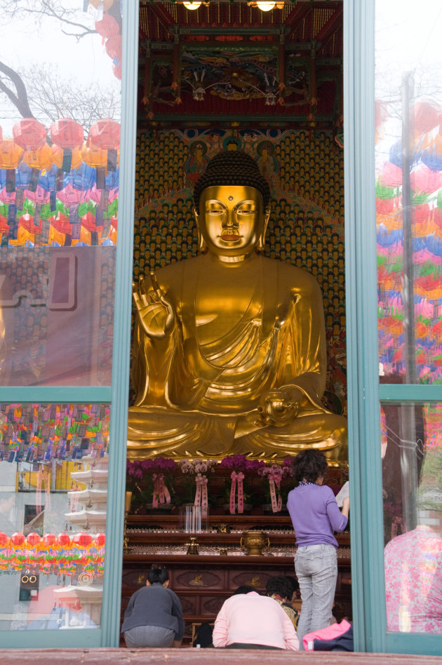 tempel in de wijk Insandong