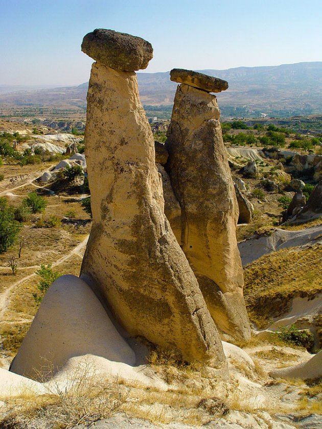 Cappadocië de twee zusters