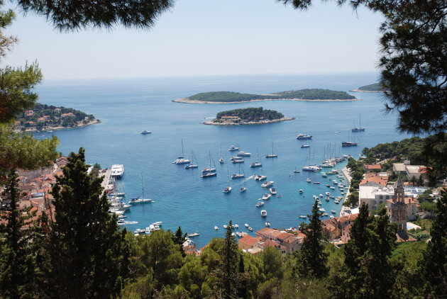 Hvar in een schilderijtje