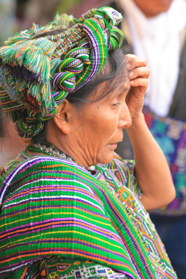 Ixil maya vrouw