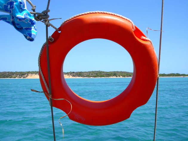 uitwaaien op zee