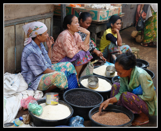 Markttafereel Lombok