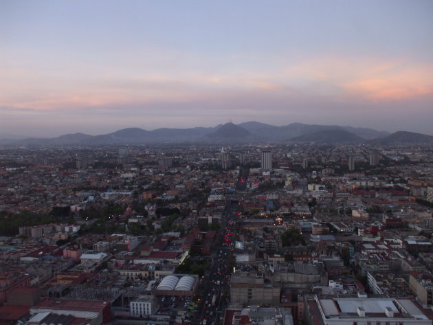 uitzicht Mexico stad