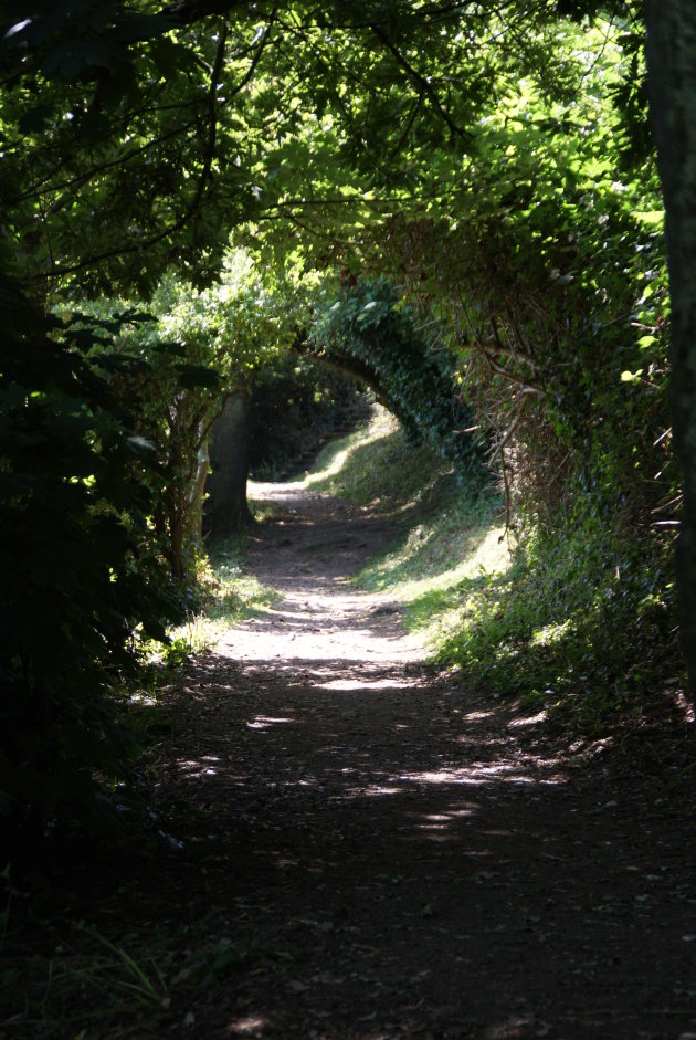 wandelpad op Guernsey