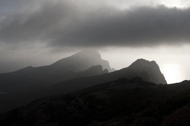 Spooklandschap in de buurt van Piana, Corsica