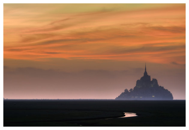 Mont st Michel by Dawn