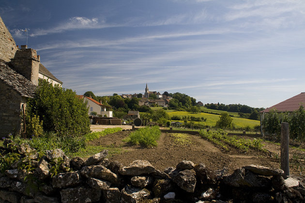 Azule, aan de Bourgondische route de Vin