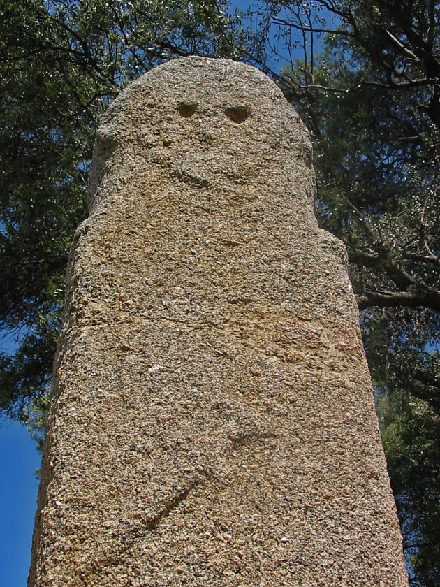 Menhir in Filitosa.