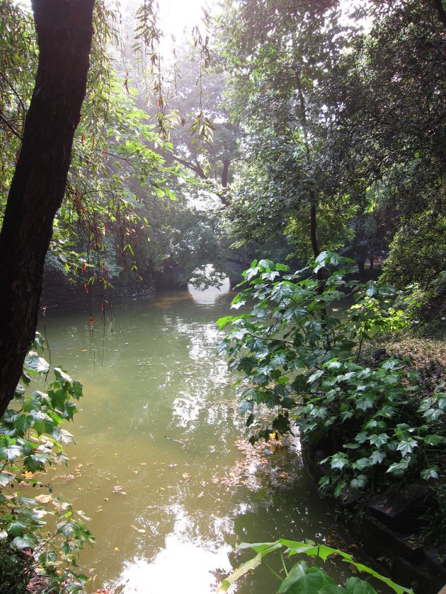 People's park in Chengdu