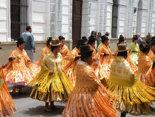 Indigenous festival in Sucre