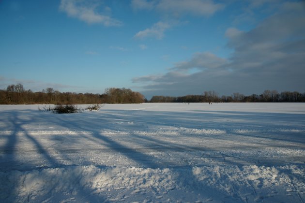 een ijswandeling op het Friescheveen