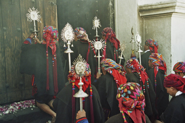Maya priesters