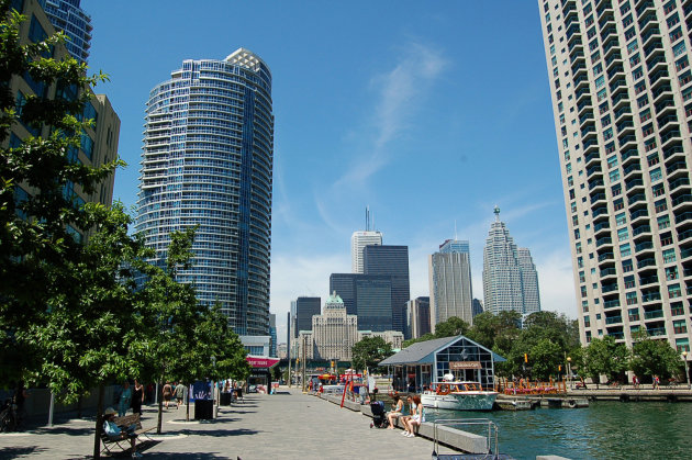 Toronto uitzicht op haven