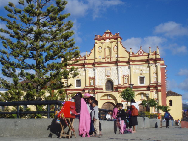 Centrale plein in San Cristobal de las Casas