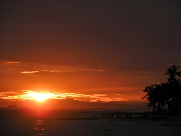 Waikiki sunset