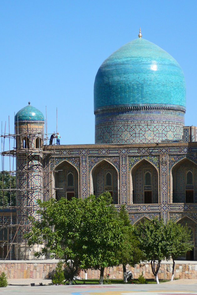Mozaiekwerk in Samarkand