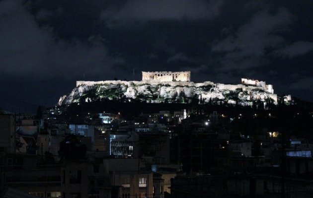 Acropolis avond