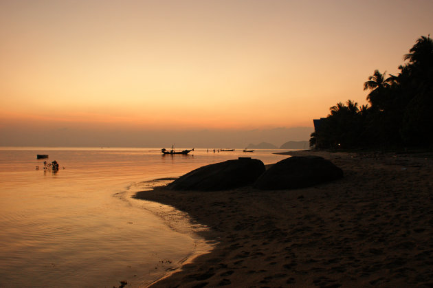 Sunset onTwo Rocks Beach