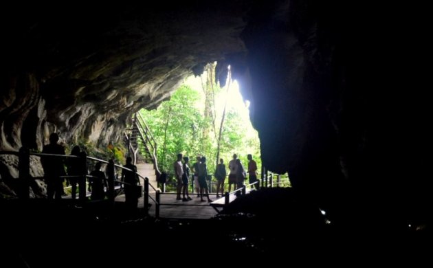 UITGANG WIND CAVE.