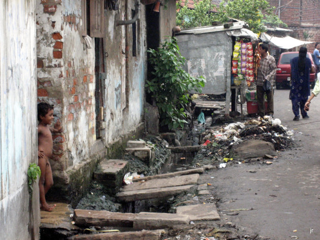 Speelplaats in Kolkata (India)