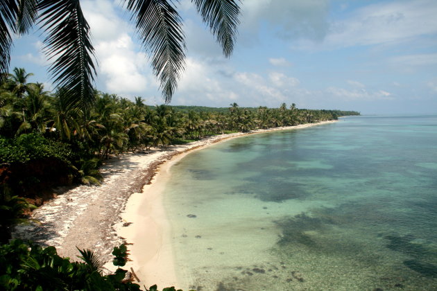 Uitzicht op little corn beach