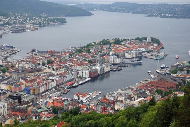 Uitzicht op Bergen