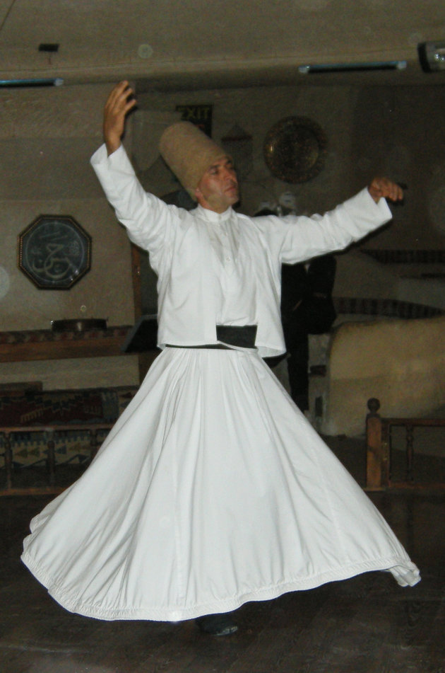 Derwish danser in Cappadocie