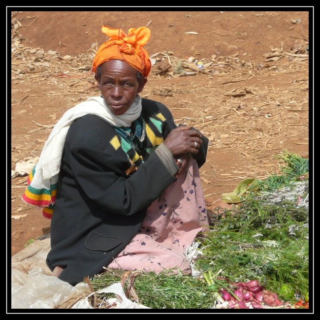 Marktvrouw in Chencha