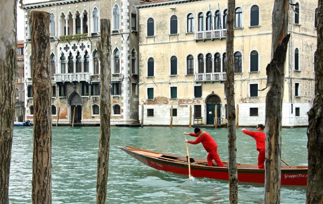 Een gewone werkdag in Venetië