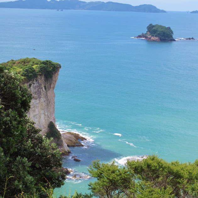 Wandeling naar Cathedral Cove